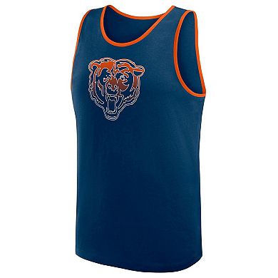 Men's Navy Chicago Bears Unmatched Success Tank Top