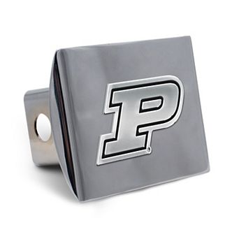 WinCraft Purdue Boilermakers Premium Metal Chrome Hitch Cover