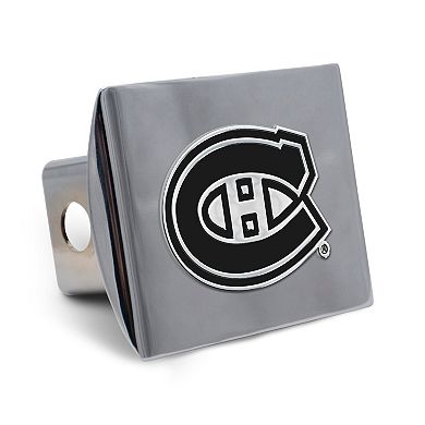 WinCraft Montreal Canadiens Premium Metal Chrome Hitch Cover