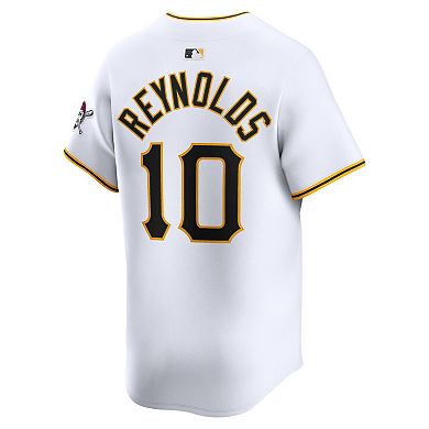 Men's Nike Bryan Reynolds White Pittsburgh Pirates Home Limited Player Jersey