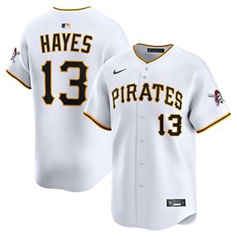 Men's Nike Ke'Bryan Hayes White Pittsburgh Pirates Home Limited Player Jersey