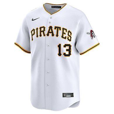 Men's Nike Ke'Bryan Hayes White Pittsburgh Pirates Home Limited Player Jersey