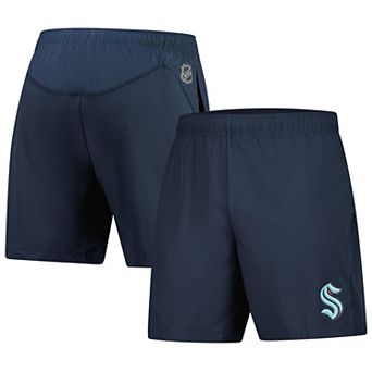 Men's Fanatics Deep Sea Blue Seattle Kraken Authentic Pro Performance Shorts