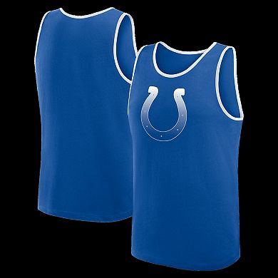 Men's Logo Athletic Royal Indianapolis Colts Unmatched Success Tank Top