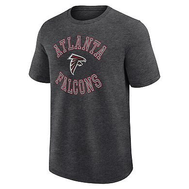 Men's Logo Athletic Heather Charcoal Atlanta Falcons Success T-Shirt