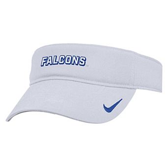 Men's Nike White Air Force Falcons 2025 On-Field Ace Performance Adjustable Visor