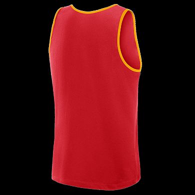 Men's Logo Athletic Red Kansas City Chiefs Unmatched Success Tank Top