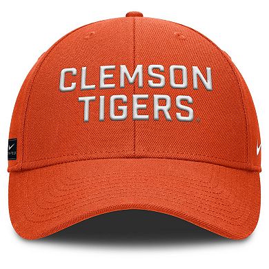 Men's Nike Orange Clemson Tigers Rise Practice Adjustable Hat