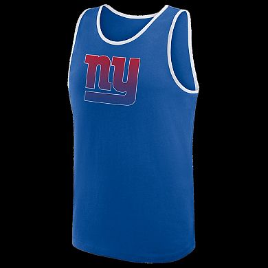 Men's Logo Athletic Royal New York Giants Unmatched Success Tank Top