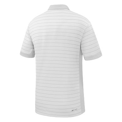 Men's Nike White Vanderbilt Commodores 2025 Early Season Coaches Sideline Victory Stripe Performance Polo