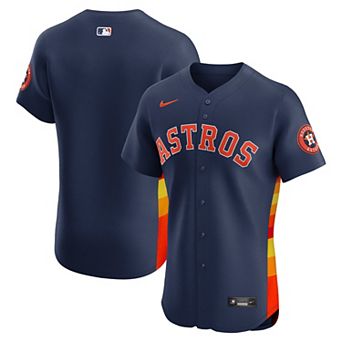 Men's Nike Navy Houston Astros Alternate 2 Elite Jersey