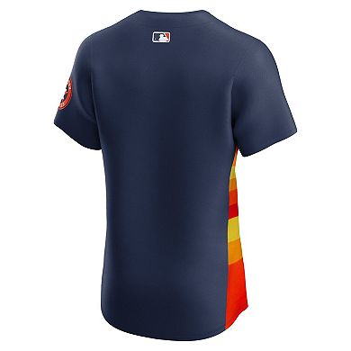 Men's Nike Navy Houston Astros Alternate 2 Elite Jersey
