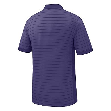 Men's Nike Purple TCU Horned Frogs 2025 Early Season Coaches Sideline Victory Stripe Performance Polo