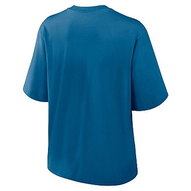 Women's Nike Blue Dallas Cowboys Glory Arch Boxy T-Shirt