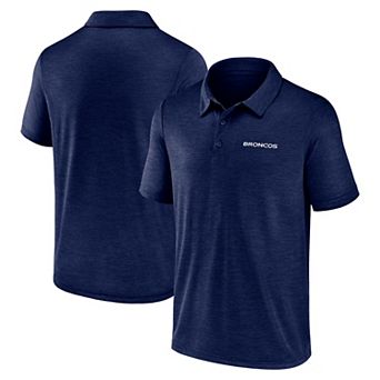 Men's Navy Denver Broncos Unstoppable Polo