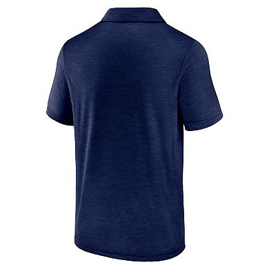 Men's Logo Athletic Navy Denver Broncos Unstoppable Polo