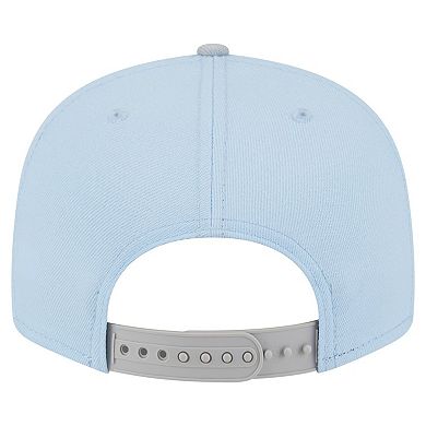 Men's New Era Light Blue/Gray Houston Astros 2-Tone Color Pack 9FIFTY Snapback Hat