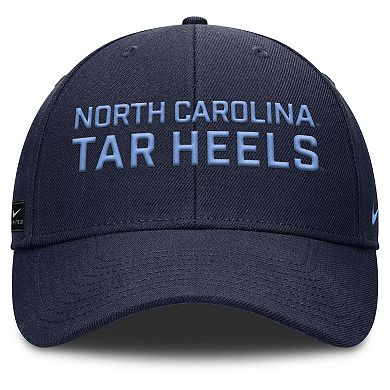Men's Nike Navy North Carolina Tar Heels Rise Practice Adjustable Hat