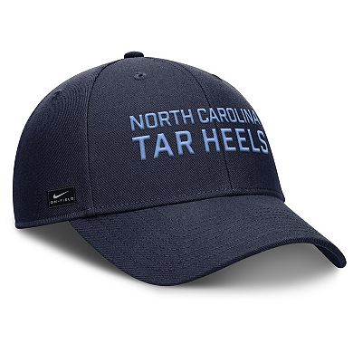 Men's Nike Navy North Carolina Tar Heels Rise Practice Adjustable Hat