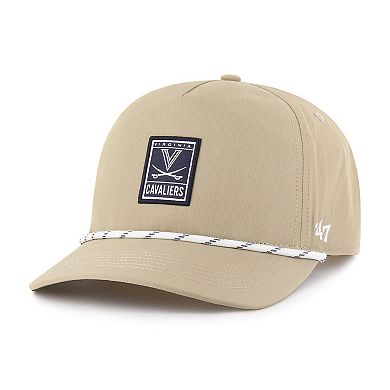 Men's '47 Khaki Virginia Cavaliers Cozumel Hitch brrr Adjustable Hat