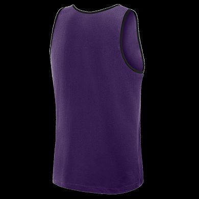 Men's Logo Athletic Purple Baltimore Ravens Unmatched Success Tank Top