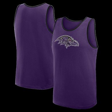 Men's Logo Athletic Purple Baltimore Ravens Unmatched Success Tank Top