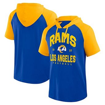 Men's Royal Los Angeles Rams Prime Hoodie T-Shirt