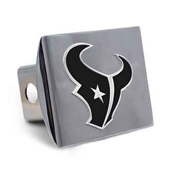 WinCraft Houston Texans Premium Metal Chrome Hitch Cover