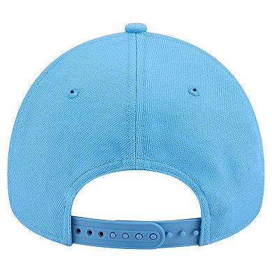 Men's New Era Sky Blue Chicago Sky Core Logo A-Frame 9FORTY Adjustable Hat