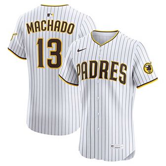 Men's Nike Manny Machado White San Diego Padres Home Elite Player Jersey