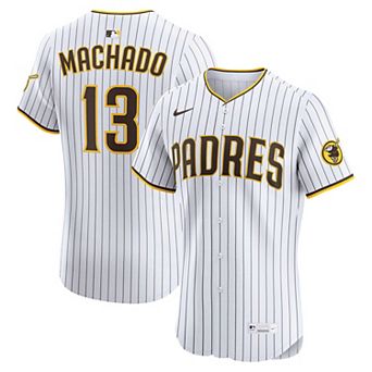 Men's Nike Manny Machado White San Diego Padres Home Elite Player Jersey