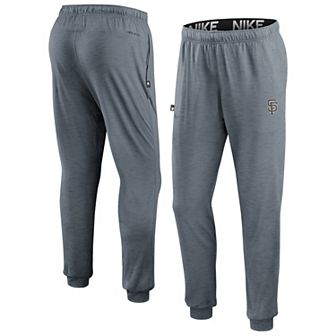 Men's Nike Heather Gray San Francisco Giants Travel Performance Pants