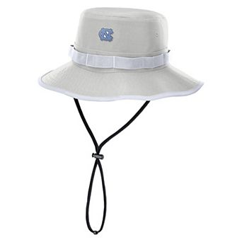 Men's Nike Gray North Carolina Tar Heels 2025 Sideline Apex Boonie Performance Bucket Hat