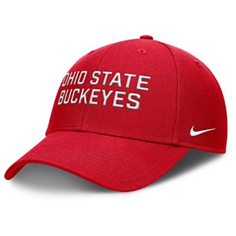 Men's Nike Scarlet Ohio State Buckeyes Rise Practice Adjustable Hat