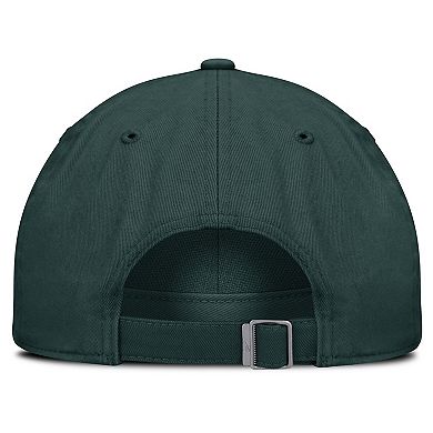 Men's Nike Green Michigan State Spartans 2025 Sideline Club Adjustable Hat
