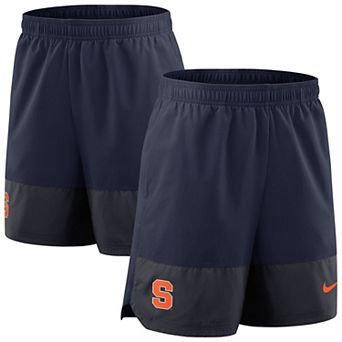 Men's Nike Navy Syracuse Orange 2025 Sideline Performance Shorts