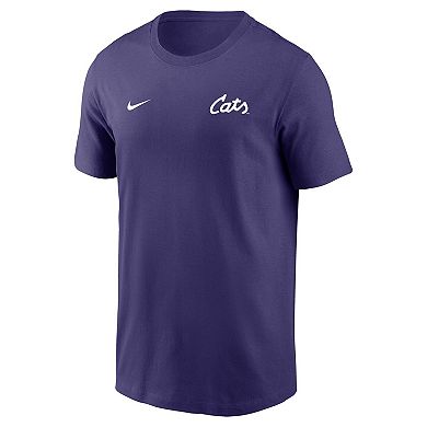 Men's Nike Purple Kansas State Wildcats 2025 Sideline Legend Performance T-Shirt