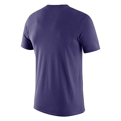 Men's Nike Purple Kansas State Wildcats 2025 Sideline Legend Performance T-Shirt