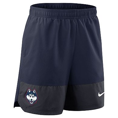Men's Nike Navy UConn Huskies 2025 Sideline Performance Shorts