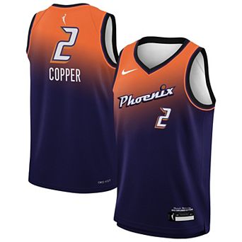 Youth Nike Kahleah Copper Purple Phoenix Mercury Explorer Swingman Jersey