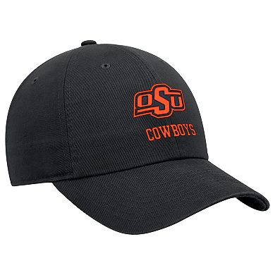 Men's Nike Black Oklahoma State Cowboys 2025 On-Field Club Adjustable Hat