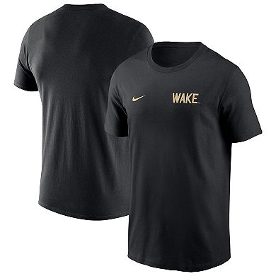Men's Nike Black Wake Forest Demon Deacons 2025 Sideline Legend Performance T-Shirt