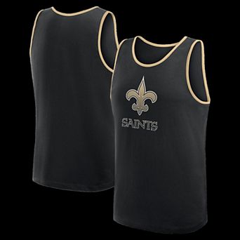 Men's Black New Orleans Saints Unmatched Success Tank Top