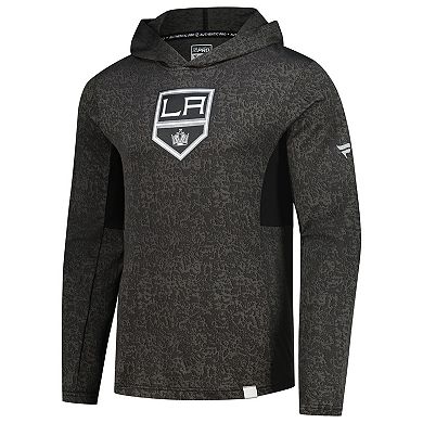 Men's Fanatics Black Los Angeles Kings Authentic Pro Lightweight Pullover Hoodie
