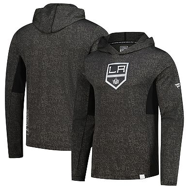 Men's Fanatics Black Los Angeles Kings Authentic Pro Lightweight Pullover Hoodie