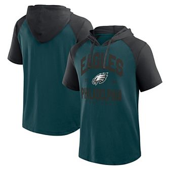 Men's Midnight Green Philadelphia Eagles Prime Hoodie T-Shirt