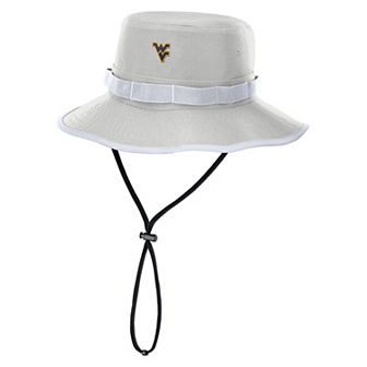 Men's Nike Gray West Virginia Mountaineers 2025 Sideline Apex Boonie Bucket Hat