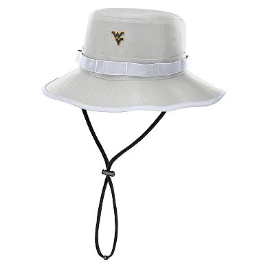 Men's Nike Gray West Virginia Mountaineers 2025 Sideline Apex Boonie Bucket Hat
