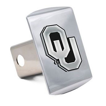 WinCraft Oklahoma Sooners Premium Metal Chrome Hitch Cover