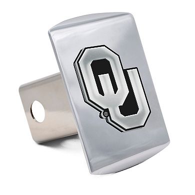 WinCraft Oklahoma Sooners Premium Metal Chrome Hitch Cover